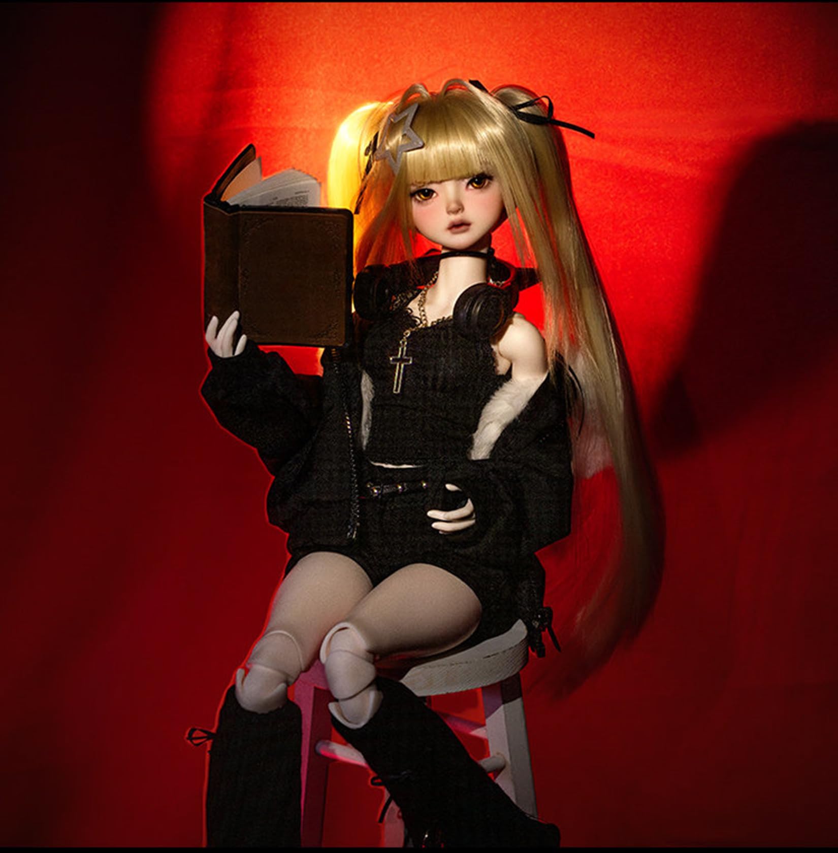 Amazon.co.jp: MAIBED 1/4 スケール BJDドール 球体関節人形 金髪少女